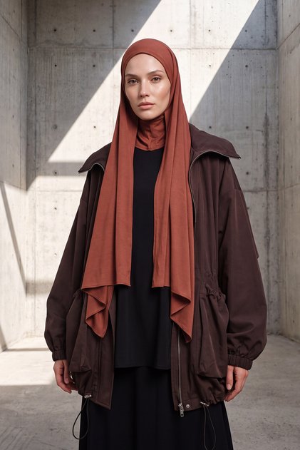 Ninja Boneli Practical Cotton Shawl, Ps-59, Cinnamon