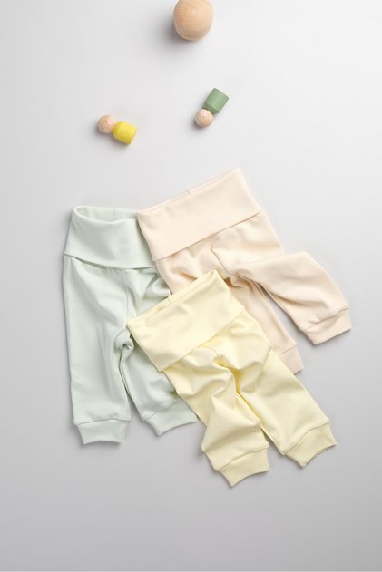3-Piece Set High Waist Newborn and Baby Tights