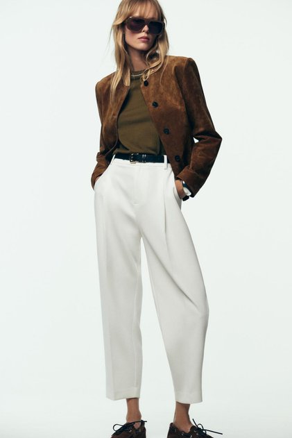 Premium VENTO Mid-Waist Short-Leg Lycra Trousers