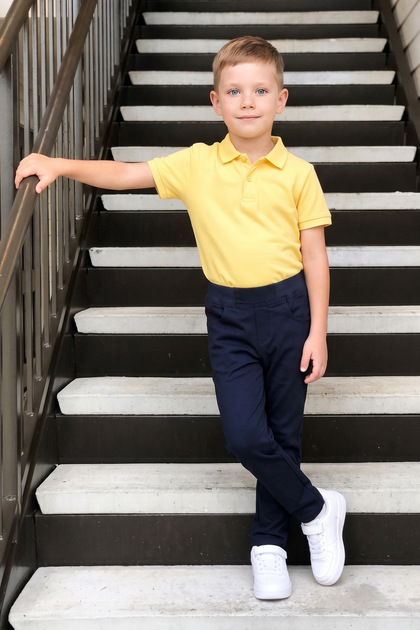 Beli Laced Gabardine Fabric Unisex Children's Trousers