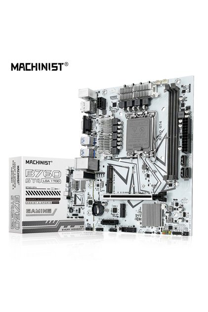 Motherboards MACHINIST B760 GT4 DDR4 Motherboard LGA 1700 Support Intel Core I3/i5/i7/i9 12th 13th P