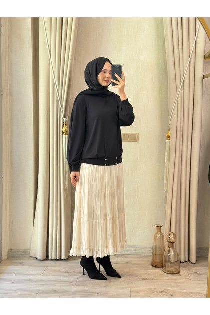 4455 Tunik Siyah
