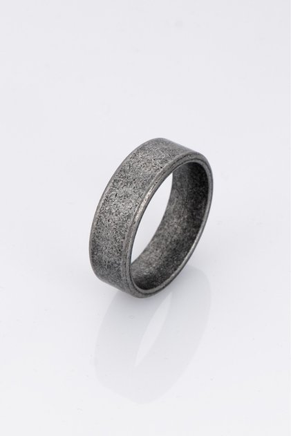 316L Steel Stardust Men's Ring