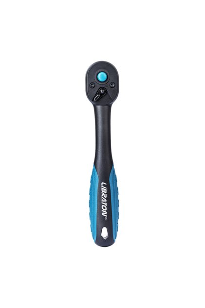 Ratchet 1PC Libraton 1/4 Inch Ratchet 1pc, Ratchet Handle with Teardrop Head,Reversible Design, Quic