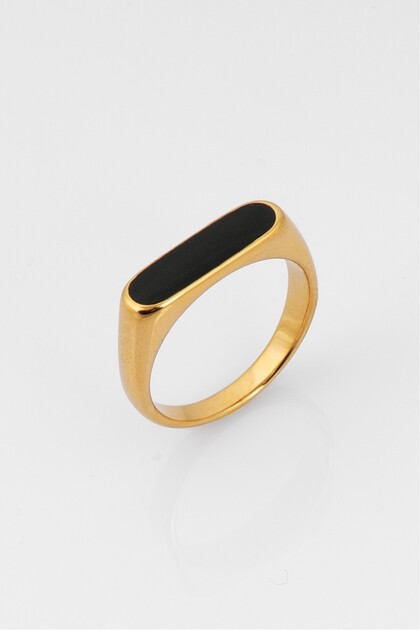 Aurum Line 316L Steel Men's Ring