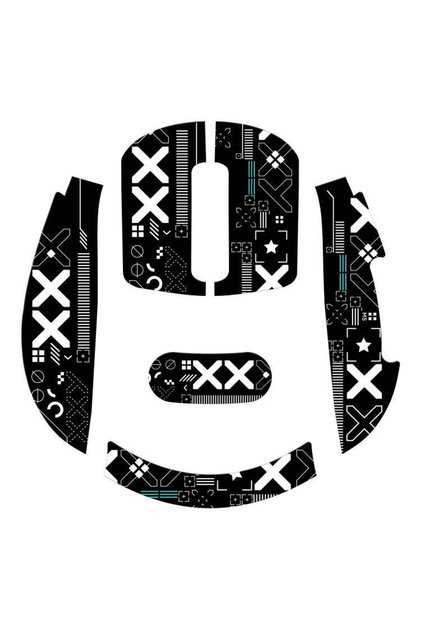 1 Pc X3 Black ATTACK SHARK X11 Mouse Grip Tape Skate Handmade Sticker Non Slip Suck Sweat Anti-Slip