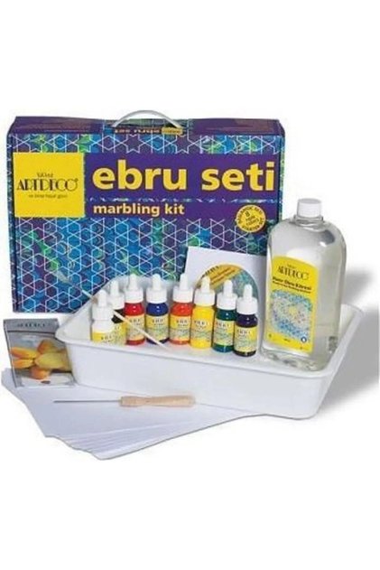 Ebru Başlangıç Seti 8 Renk