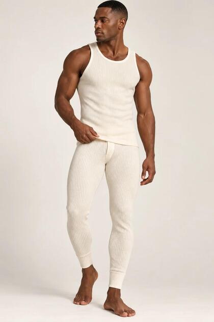 Men's Premium 100% Wool Anti-Itch Warm Underwear Tights – Thessaloniki Knitted