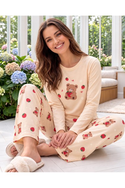 Lana Patterned Pajama Set
