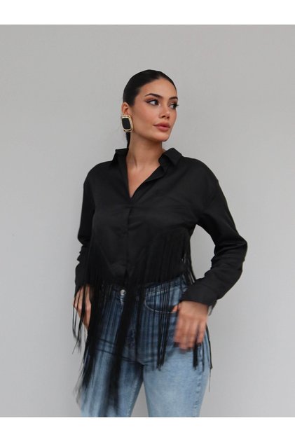 Tassel Detailed Shirt