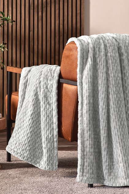 Aina Wellsoft Tv Blanket - Gray