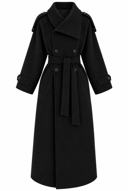 Black Eva Coat - 408093