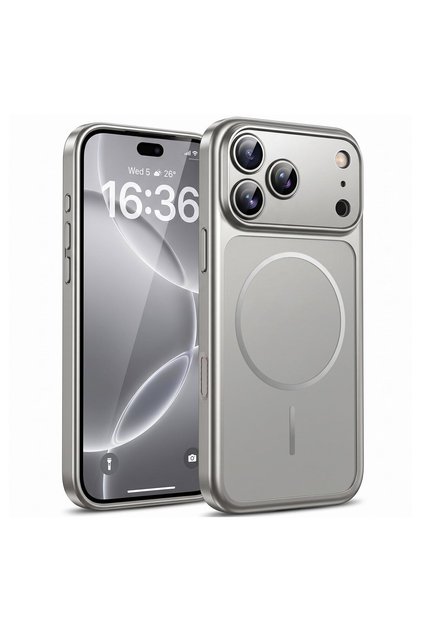 Case Compatible with Apple iPhone 17 Pro Max iPhone 18 Pro Look Transformation Cover Silver