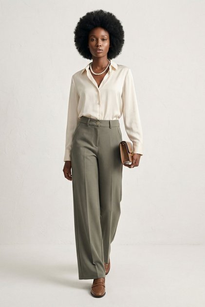 My Fashion Straight Leg Pants