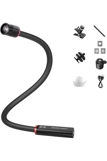ضوء LED للتصوير الماكرو قابل للثني من BASICS ML01 IP54