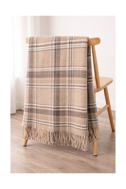 Cozy Life Cotton Scottish Tv Blanket 130 X 170 cm