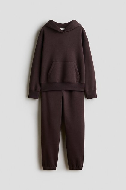 2 Parçalı İçi Tüylü Sweatshirt Set