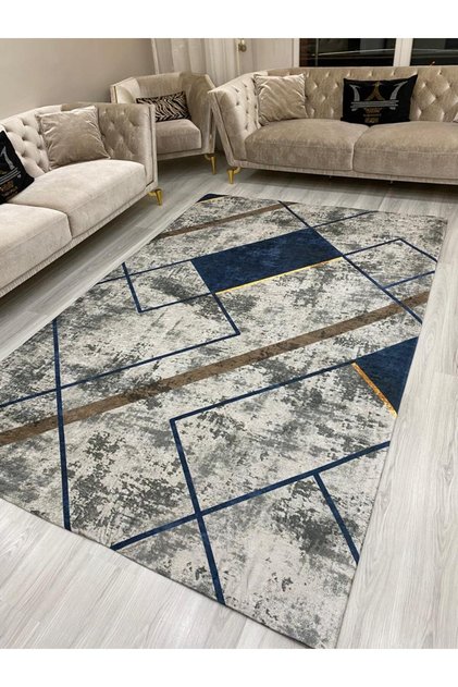 Velvet Fabric Elastic Rug Cover