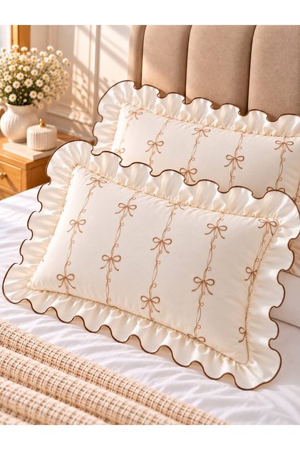 Premium Ruffled Pillowcase (2Pcs)