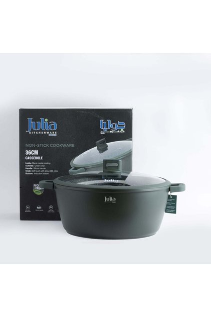 Elite Pro Pot with Lid, 36 cm - Green