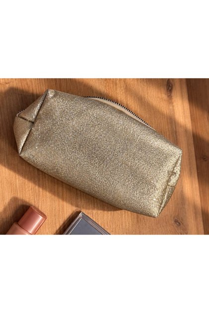 Women's Patterned Zippered Multi-Purpose Makeup Bag