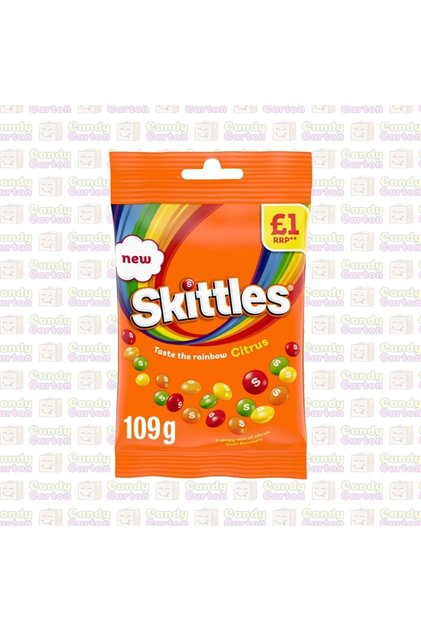 Skittles Citrus Citrus Flavors 109g Imported from America Citrus 109g