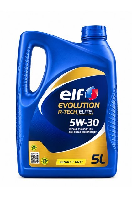 ELF R-TECH ELİTE 5W-30 5 LT RN17 ONAYLI MOTOR YAĞI 2026 ÜRETİM