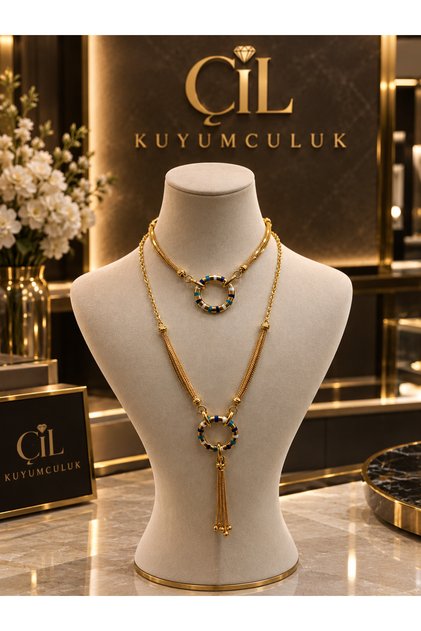14 ayar altın set