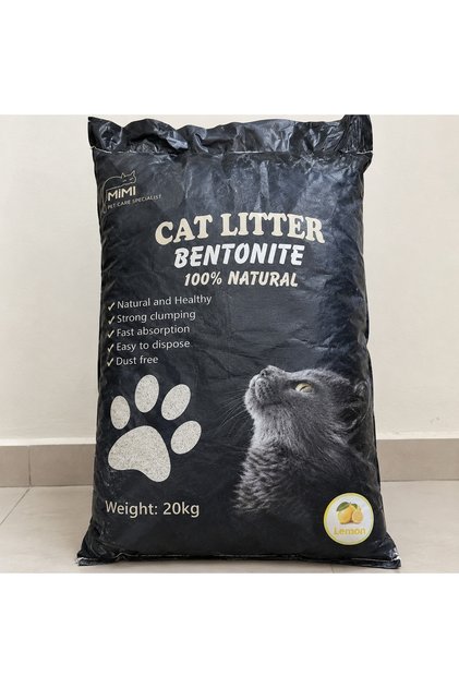 MIMI Natural Bentonite Cat Litter, 20kg