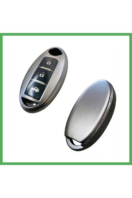 Nissan Qashqai Juke X-Trail Micra Murano Infiniti Compatible 3 Button Smart Siliko Bezoss