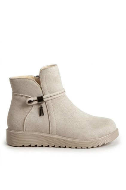 Mi̇lana Women's Casual Boots with Buckle Detail
