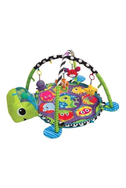 3-in-1 Grow With Me Activity Gym and Ball Pit,Includes 40 Colorful Balls