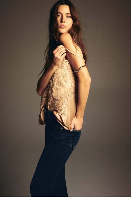 Flared High Jeans