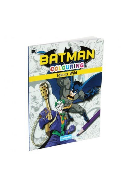 Carte de colorat Batman Jokers Wild