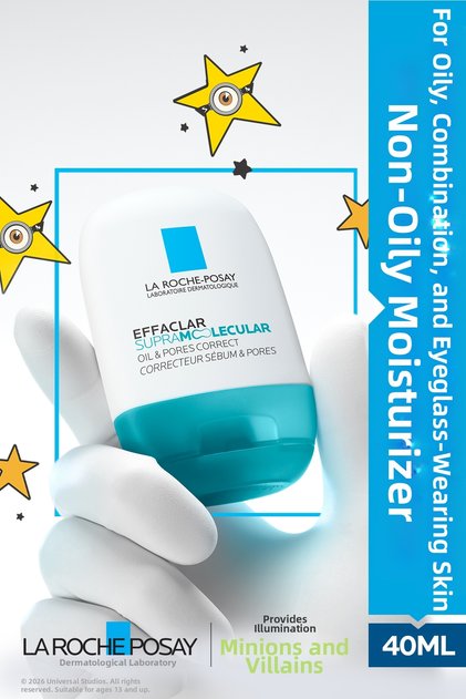 Effaclar Supramolecular Oil-Free Anti-Pore Moisturizer for Combination and Oily Skin 40 ml