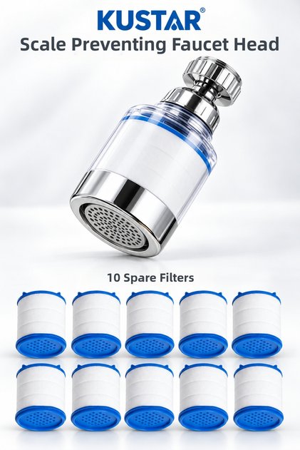 10-Pack Filter Anti-Limescale Faucet Head Filter Shower Head Filter Shower Head Filter Faucet Head Filter Shower Filter