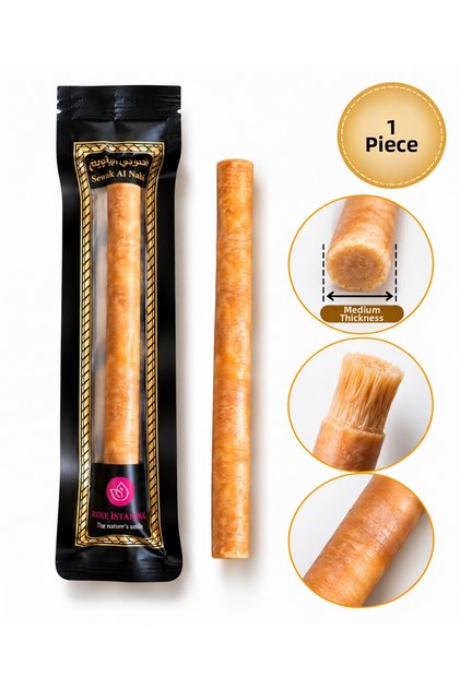 Premium Miswak (1 piece) SEWAK AL NAFISA – Natural Tooth-Cleaning Stick from Pakistan