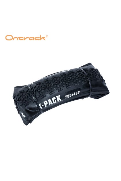 700c 45C BLACK ONTRACK FOLDED TIRE GRAVEL 700X38C 700X40C 700X45V X-PACK 30TPI SKIN BROWN WALL BLAC