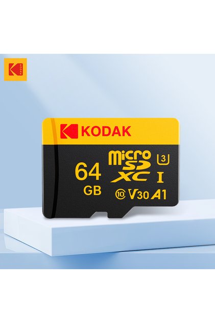 Kodak U3 64G KODAK Micro SD Card 128GB 64GB 32GB 16GB Class 10 U3 100MB/s TF Memory Card + SD Adapte