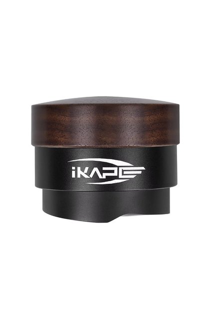 58.35mm IKAPE Espresso Wooden Gravity Distributor, Fits 51/54/58mm Portafilters,Coffee Walnut Distri