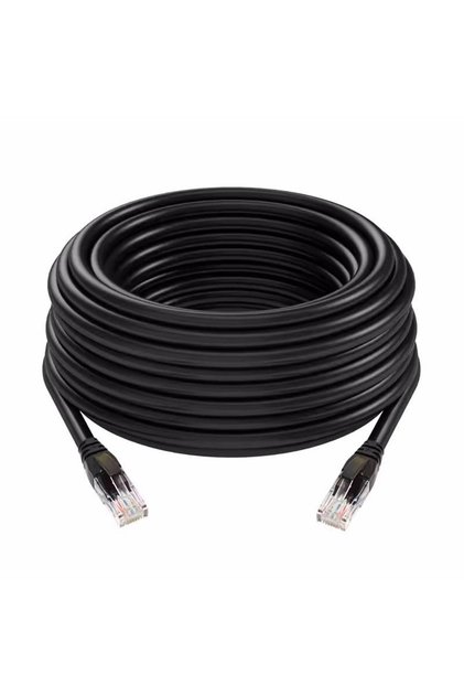 كابل إيثرنت Cat6 أسود بطول 10 متر، 0.5/1/2/3/5/10 متر، RJ45 UTP، سرعة 1000 ميجابت في الثانية، سلك شبكة LAN، سلك إنترنت