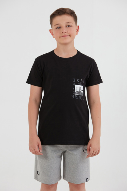 100% Cotton Printed Boy's T-Shirt