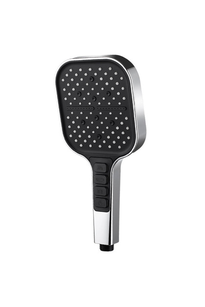 Sliver Large Shower Head 7 Modes Adjustable Shower Head Bathroom High-pressure Water-saving Shower M