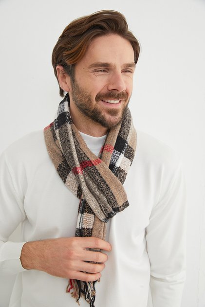 Patterned Soft Textured Scarf
