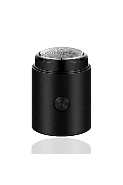 Black Electric Razor For Men Mini Travel Shaving Machine Washable Portable Men's Beard Trimmer Razor