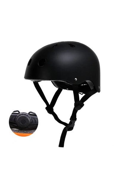 L adult Matte black Ventilation Helmet Adult Children Outdoor Impact Resistance for Bicycle Cycling