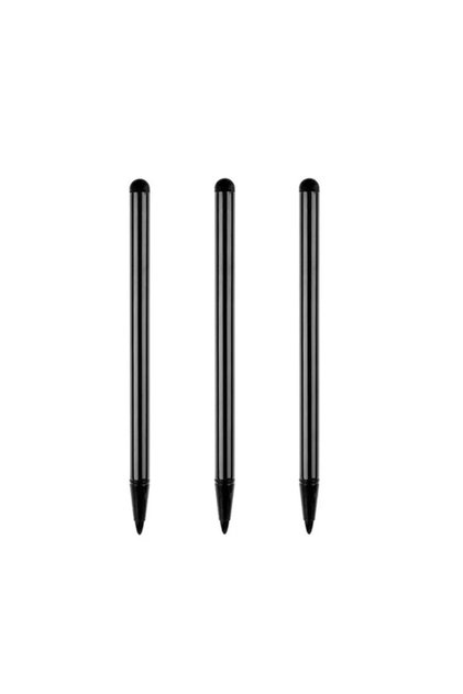 3pcs Black 1-3PCS Universal Dual Use Screen Pen for Ipad Stylus for Lenovo Android Tablet Phone Styl