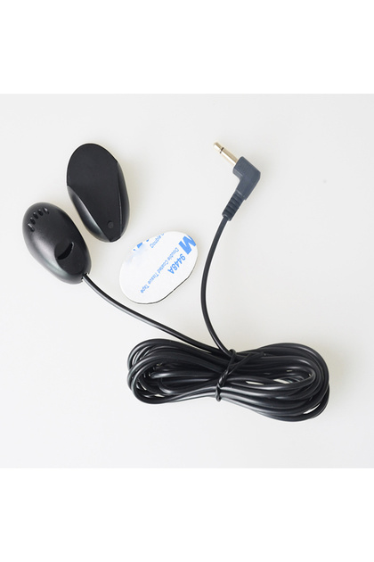 black 3M Wire Car Microphone Mini 3.5mm Wired microphone for car stereo Audio hands-free Mic For DVD