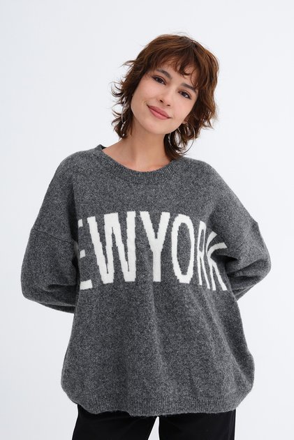 Crew Neck Knitwear Sweater K4717