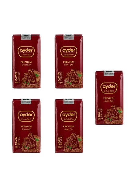 Advantageous Ayder Black Tea Gold Package / 5 X 1000 Gr